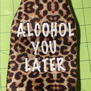 Leopard Beer Bottle/Truly/White Claw cover